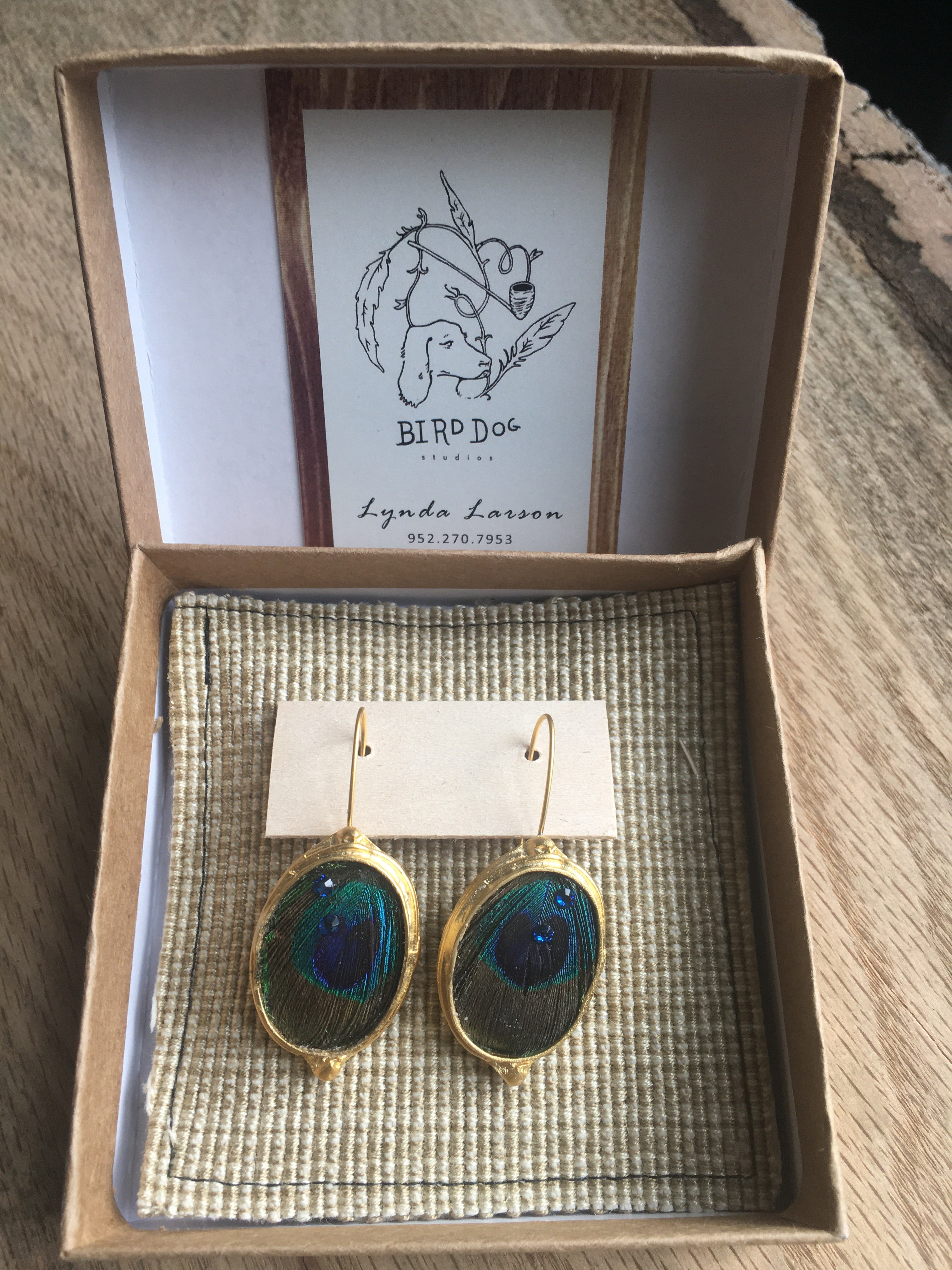 Peacock Eyes Earrings